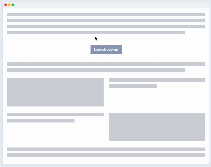 request collection form.