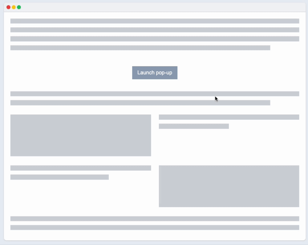 request collection form.